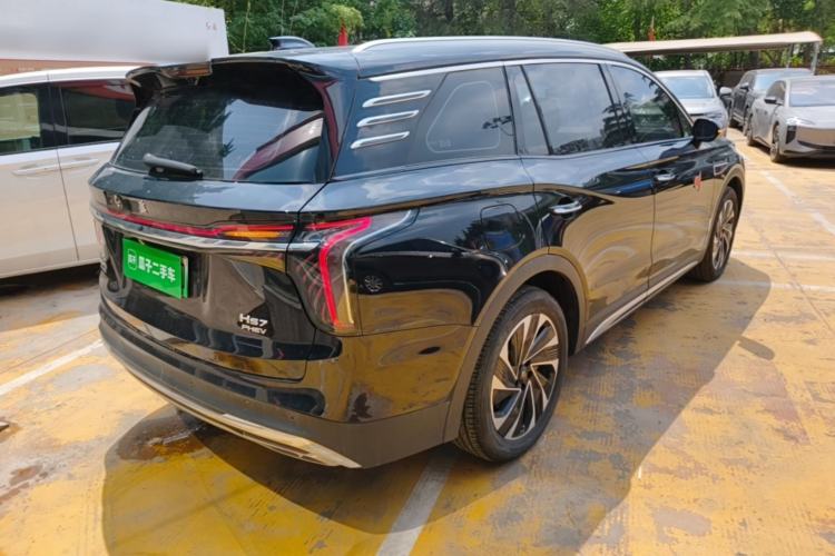 Used Hongqi HS7 PHEV 2024 2.0T PHEV Four-Wheel Drive Flagship Edition 6 Seats Rear Right 45 Deg