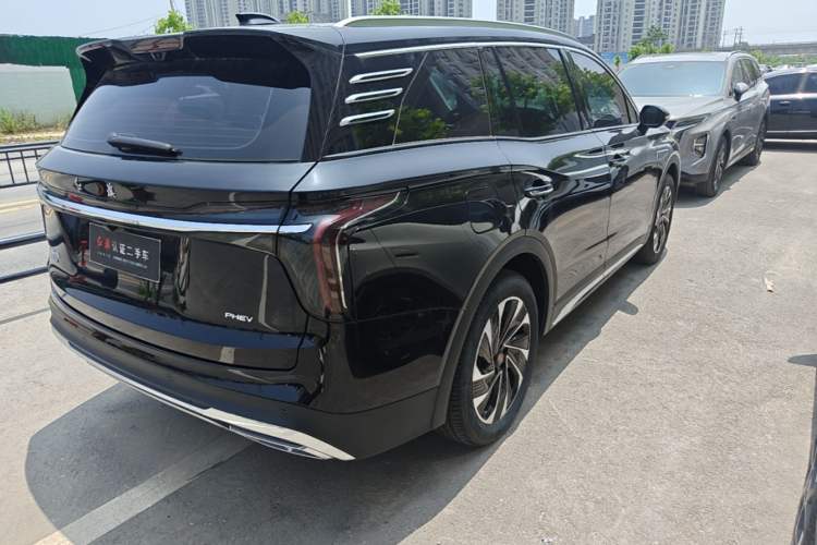 Used Hongqi HS7 PHEV 2024 2.0T PHEV Four-Wheel Drive Flagship Edition 6 Seats Rear Right 45 Deg