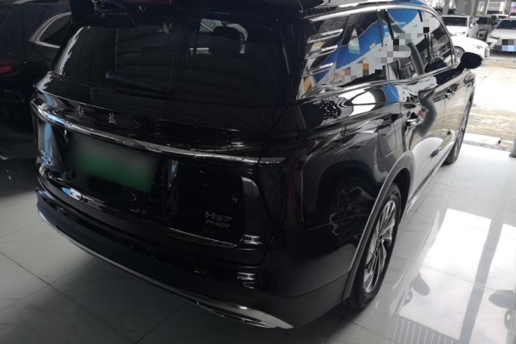 Used Hongqi HS7 PHEV 2024 2.0T PHEV Four-Wheel Drive Flagship Edition 6 Seats Rear Right 45 Deg