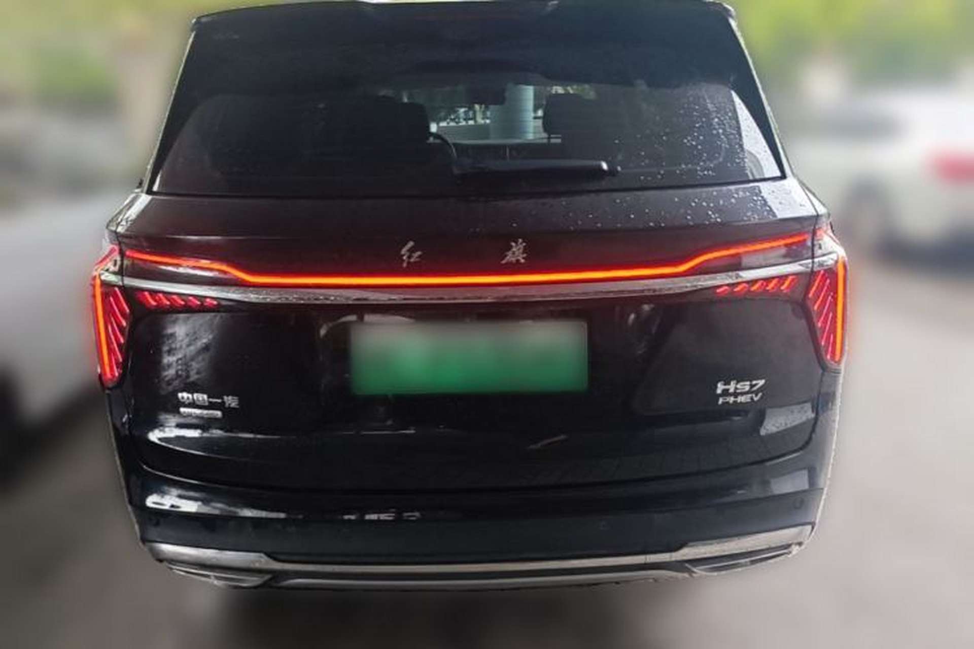 Used Hongqi HS7 PHEV 2024 2.0T PHEV Four-Wheel Drive Flagship Edition 6 Seats Rear
