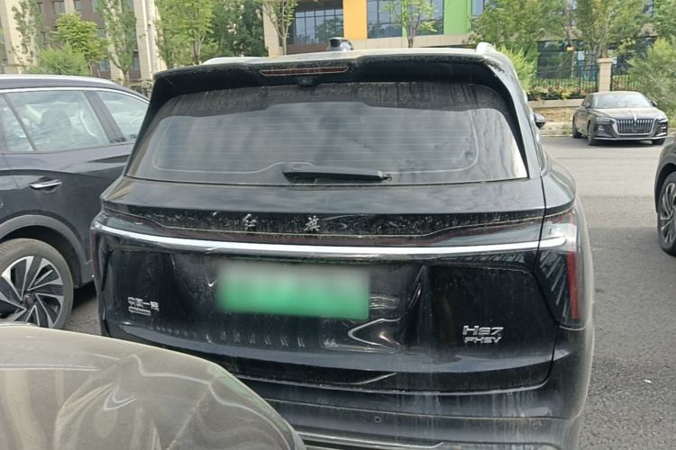 Used Hongqi HS7 PHEV 2024 2.0T PHEV Four-Wheel Drive Flagship Edition 6 Seats Rear