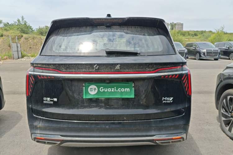 Used Hongqi HS7 PHEV 2024 2.0T PHEV Four-Wheel Drive Flagship Edition 7 Seats Rear