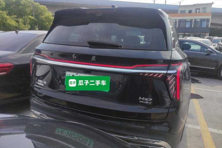 Used Hongqi HS7 PHEV 2024 2.0T PHEV Four-Wheel Drive Flagship Edition 6 Seats Rear