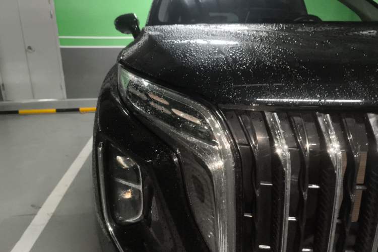 Used Hongqi HS7 PHEV 2024 2.0T PHEV Four-Wheel Drive Flagship Edition 7 Seats Right Front Headlight