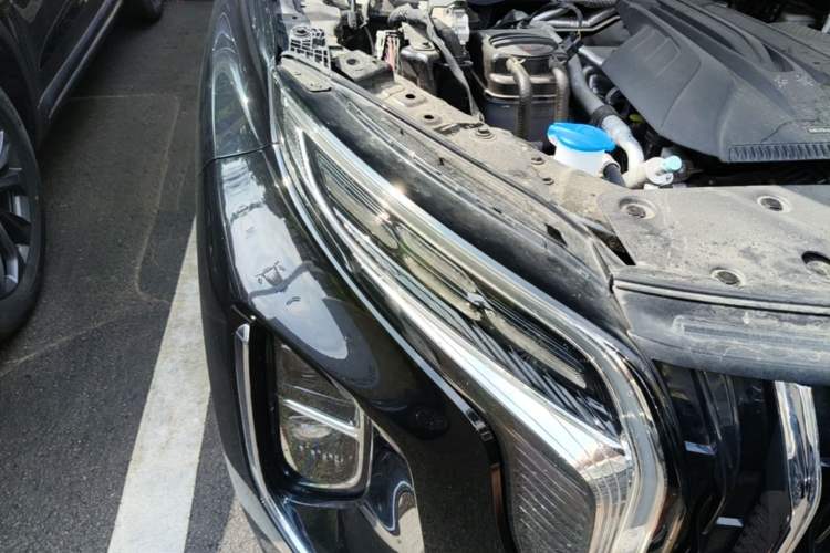 Used Hongqi HS7 PHEV 2024 2.0T PHEV Four-Wheel-Drive Flagship Edition 6 Seats Right Front Headlight