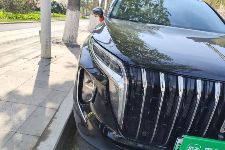 Used Hongqi HS7 PHEV 2024 2.0T PHEV Four-Wheel Drive Flagship Edition 7 Seats Right Front Headlight