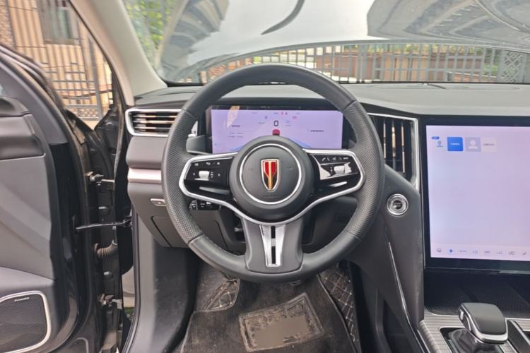 Used Hongqi HS7 PHEV 2024 2.0T PHEV Four-Wheel Drive Flagship Edition 7 Seats Steering Wheel