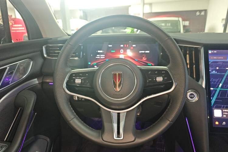 Used Hongqi HS7 PHEV 2024 2.0T PHEV Four-Wheel Drive Flagship Edition 7 Seats Steering Wheel