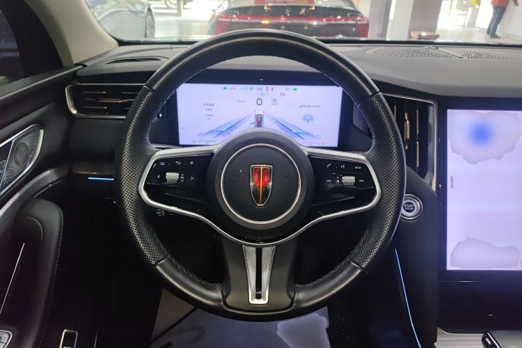 Used Hongqi HS7 PHEV 2024 2.0T PHEV Four-Wheel Drive Flagship Edition 6 Seats Steering Wheel