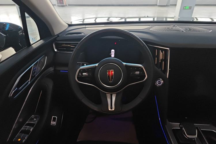 Used Hongqi HS7 PHEV 2024 2.0T PHEV Four-Wheel Drive Flagship Edition 7 Seats Steering Wheel