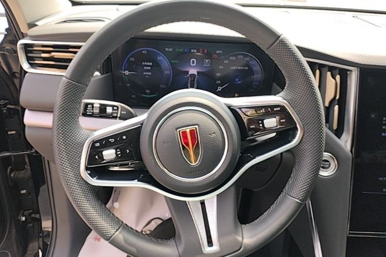 Used Hongqi HS7 PHEV 2024 2.0T PHEV Four-Wheel Drive Flagship Edition 7 Seats Steering Wheel