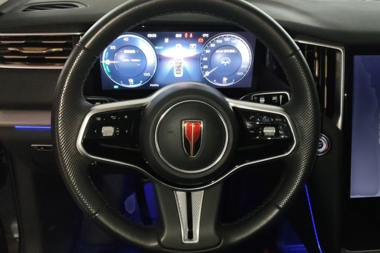 Used Hongqi HS7 PHEV 2024 2.0T PHEV Four-Wheel Drive Flagship Edition 6 Seats Steering Wheel