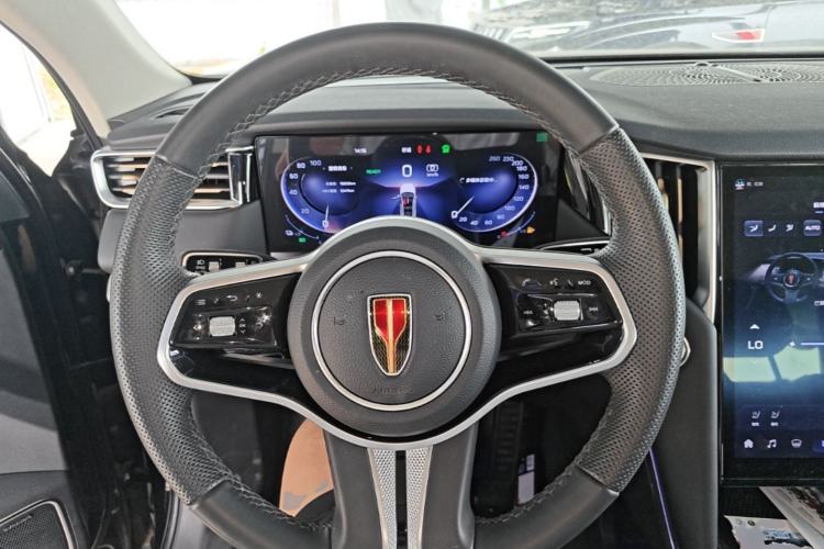 Used Hongqi HS7 PHEV 2024 2.0T PHEV Four-Wheel Drive Flagship Edition 7 Seats Steering Wheel