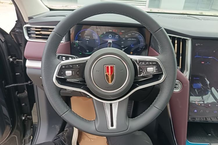 Used Hongqi HS7 PHEV 2024 2.0T PHEV Four-Wheel Drive Flagship Edition 7 Seats Steering Wheel