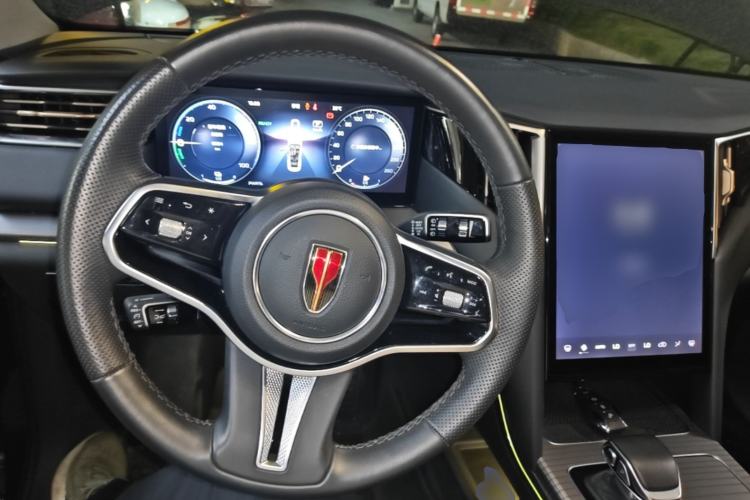 Used Hongqi HS7 PHEV 2024 2.0T PHEV Four-Wheel Drive Flagship Edition 6 Seats Steering Wheel