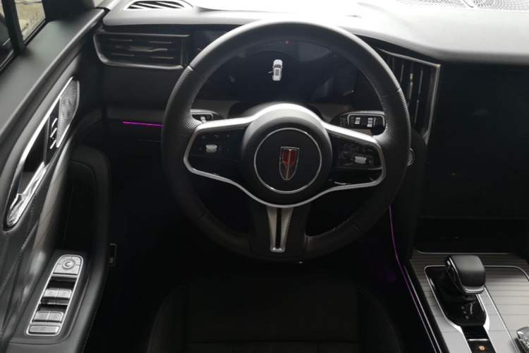 Used Hongqi HS7 PHEV 2024 2.0T PHEV Four-Wheel Drive Flagship Edition 6 Seats Steering Wheel