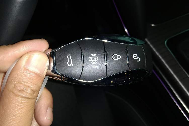 Used Hongqi HS7 PHEV 2024 2.0T PHEV Four-Wheel Drive Flagship Edition 7 Seats Vehicle Key