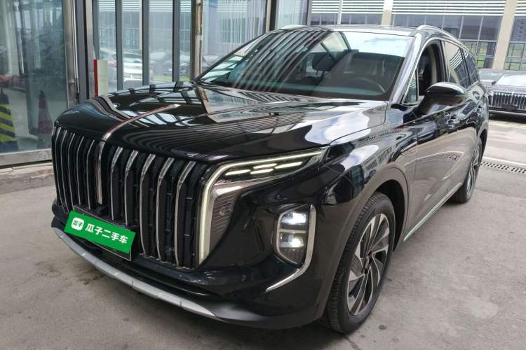 Used Hongqi HS7 PHEV 2024 2.0T PHEV Four-Wheel Drive Flagship Edition 6 Seats Guazi used car, China used car export, Used car for sale, Used Hongqi cars, Cheapest cars for sale