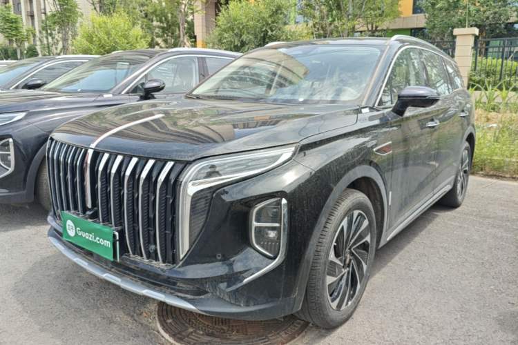 Ojetý Hongqi HS7 PHEV 2024 2.0T PHEV Four-Wheel Drive Flagship Edition 7 Seats Guazi used car, China used car export, Used car for sale, Used cars, Cheapest cars for sale