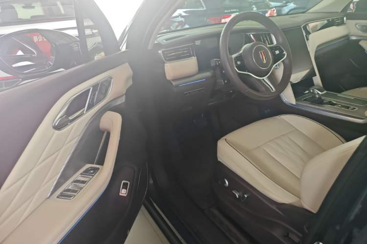 Used Hongqi HS7 PHEV 2024 2.0T PHEV Four-Wheel Drive Flagship Edition 6 Seats Driver Seat