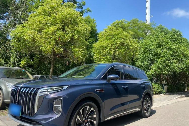 Used Hongqi HS7 PHEV 2024 2.0T PHEV Four-Wheel Drive Flagship Edition 6 Seats Guazi used car, China used car export, Used car for sale, Used cars, Cheapest cars for sale