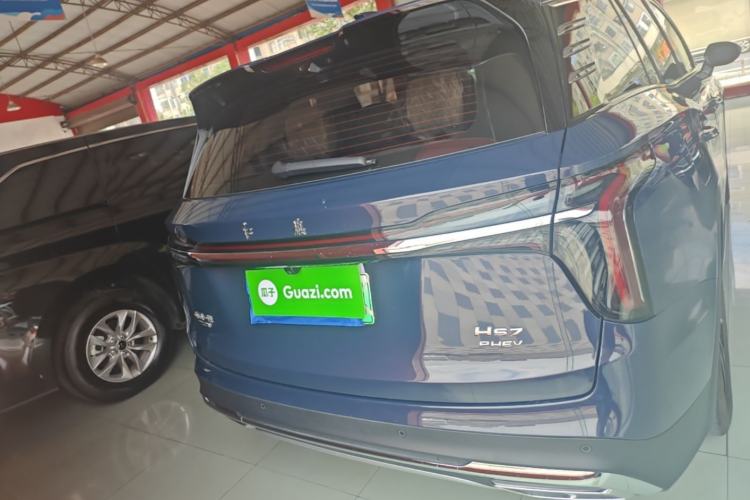 Used Hongqi HS7 PHEV 2024 2.0T PHEV Four-Wheel Drive Flagship Edition 6 Seats Rear