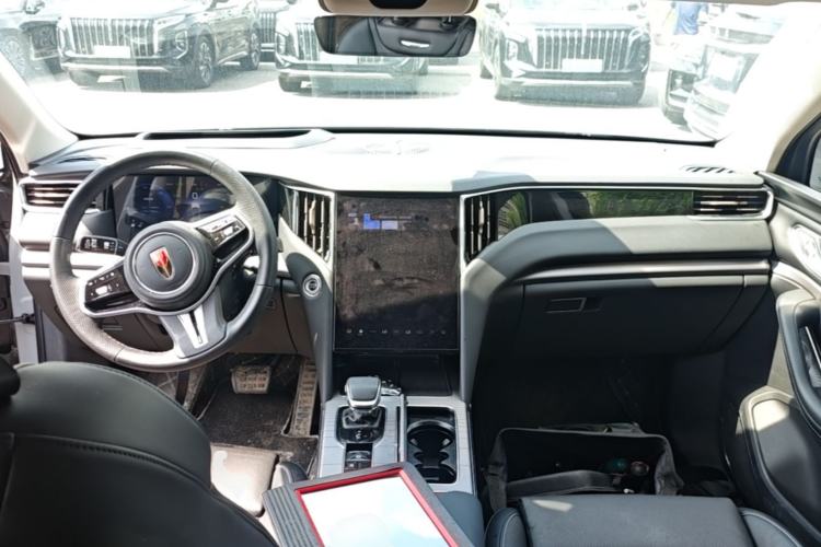 Used Hongqi HS7 PHEV 2024 2.0T PHEV Four-Wheel-Drive Flagship Edition 6 Seats Center Console