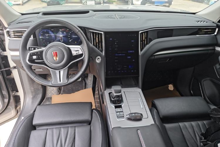 Used Hongqi HS7 PHEV 2024 2.0T PHEV Four-Wheel-Drive Flagship Edition 6 Seats Center Console