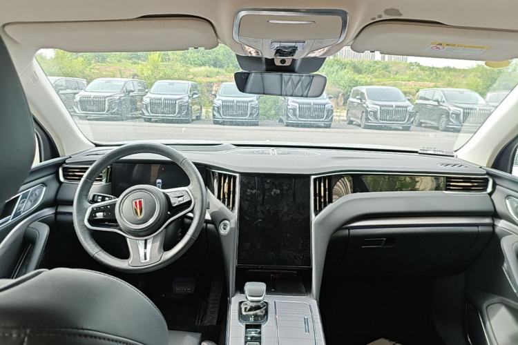 Used Hongqi HS7 PHEV 2024 2.0T PHEV Four-Wheel-Drive Flagship Edition 6 Seats Center Console