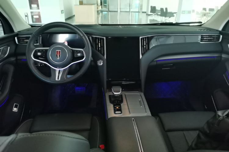 Used Hongqi HS7 PHEV 2024 2.0T PHEV Four-Wheel-Drive Flagship Edition 6 Seats Center Console