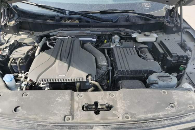 Used Hongqi HS7 PHEV 2024 2.0T PHEV Four-Wheel-Drive Flagship Edition 6 Seats Engine Bay