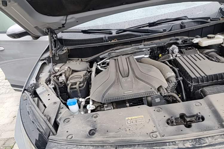 Used Hongqi HS7 PHEV 2024 2.0T PHEV Four-Wheel-Drive Flagship Edition 6 Seats Engine Bay Right