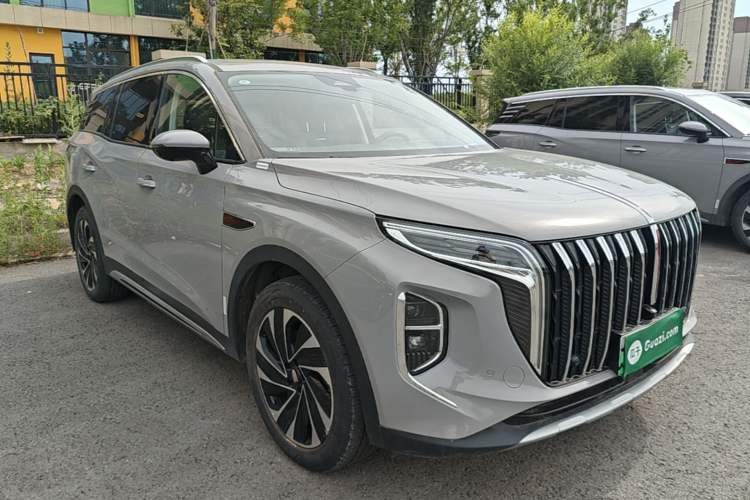 Used Hongqi HS7 PHEV 2024 2.0T PHEV Four-Wheel-Drive Flagship Edition 6 Seats Exterior 1