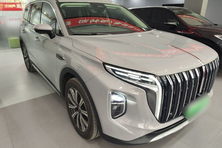 Used Hongqi HS7 PHEV 2024 2.0T PHEV Four-Wheel-Drive Flagship Edition 6 Seats Exterior 1