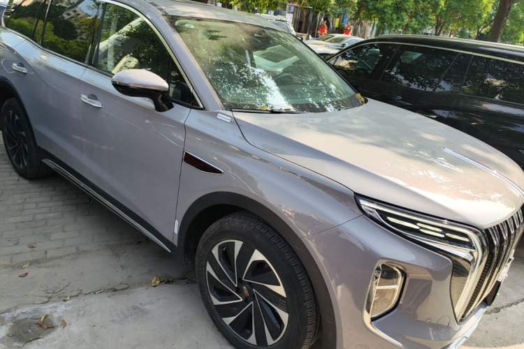 Used Hongqi HS7 PHEV 2024 2.0T PHEV Four-Wheel-Drive Flagship Edition 6 Seats Exterior 1