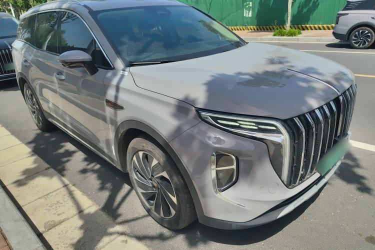 Used Hongqi HS7 PHEV 2024 2.0T PHEV Four-Wheel-Drive Flagship Edition 6 Seats Exterior 1