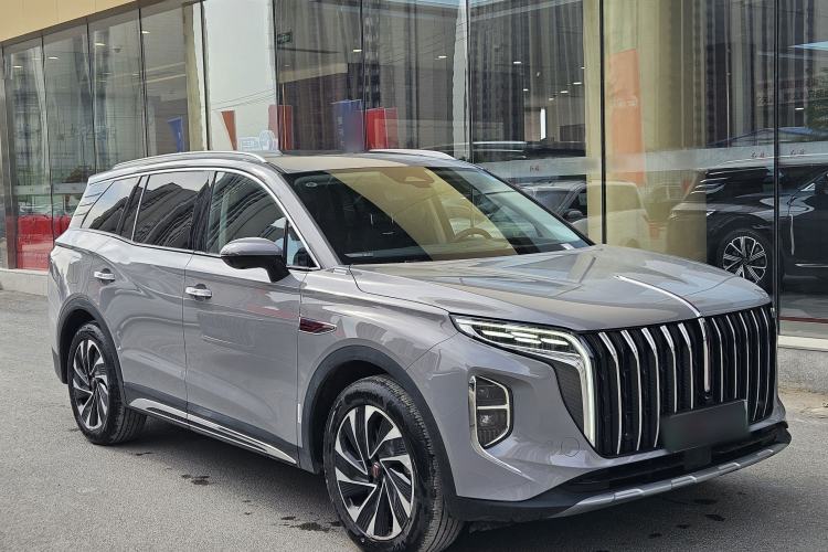 Used Hongqi HS7 PHEV 2024 2.0T PHEV Four-Wheel-Drive Flagship Edition 6 Seats Exterior 4