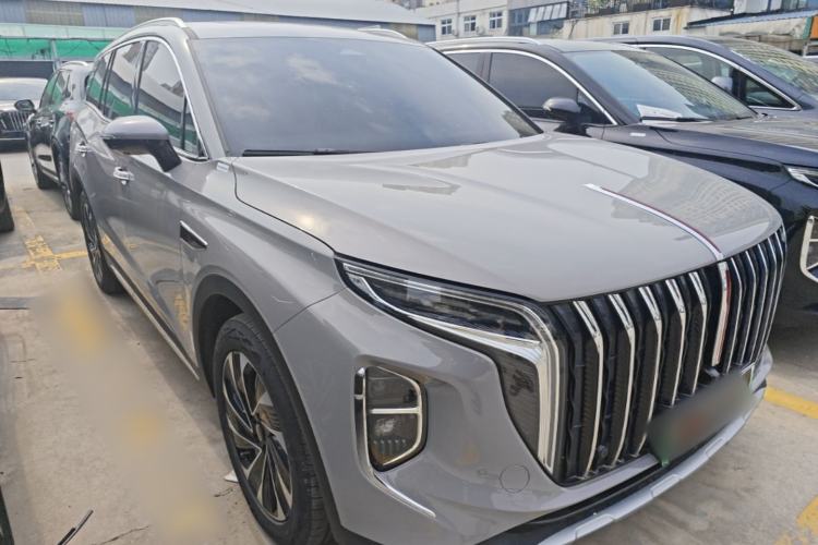 Used Hongqi HS7 PHEV 2024 2.0T PHEV Four-Wheel-Drive Flagship Edition 6 Seats Front Right 45 Deg
