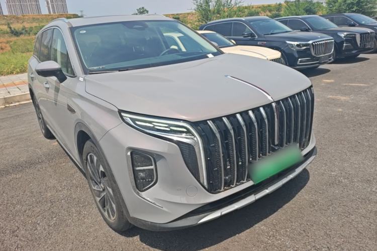 Used Hongqi HS7 PHEV 2024 2.0T PHEV Four-Wheel-Drive Flagship Edition 6 Seats Front Right 45 Deg