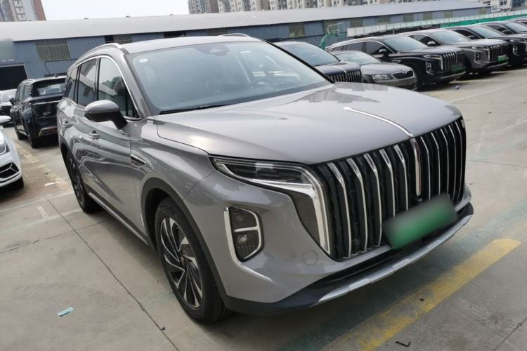 Used Hongqi HS7 PHEV 2024 2.0T PHEV Four-Wheel-Drive Flagship Edition 6 Seats Front Right 45 Deg