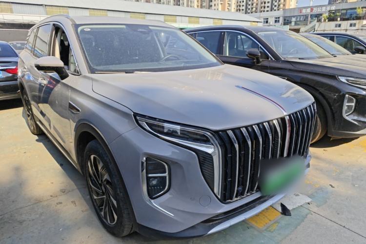 Used Hongqi HS7 PHEV 2024 2.0T PHEV Four-Wheel-Drive Flagship Edition 6 Seats Front Right 45 Deg