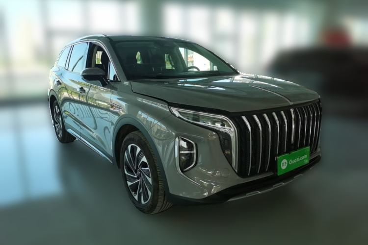 Used Hongqi HS7 PHEV 2024 2.0T PHEV Four-Wheel-Drive Flagship Edition 6 Seats Front Right 45 Deg