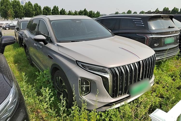 Used Hongqi HS7 PHEV 2024 2.0T PHEV Four-Wheel-Drive Flagship Edition 6 Seats Front Right 45 Deg