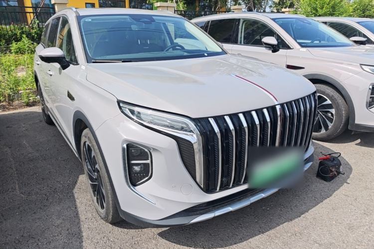 Used Hongqi HS7 PHEV 2024 2.0T PHEV Four-Wheel-Drive Flagship Edition 6 Seats Front Right 45 Deg