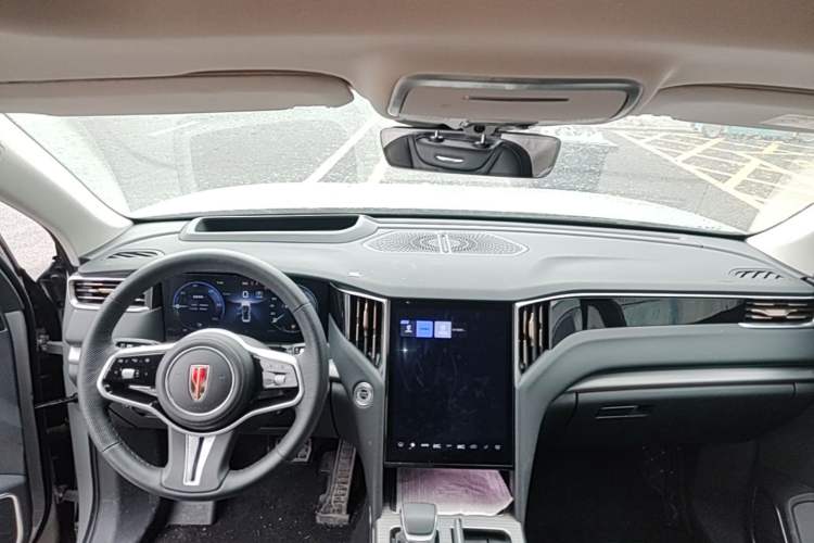 Used Hongqi HS7 PHEV 2024 2.0T PHEV Four-Wheel-Drive Flagship Edition 6 Seats Headliner