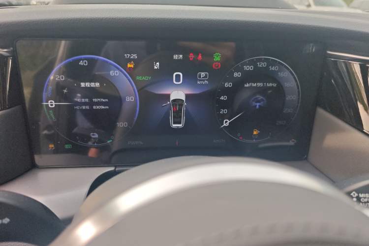 Used Hongqi HS7 PHEV 2024 2.0T PHEV Four-Wheel-Drive Flagship Edition 6 Seats Instrument Cluster