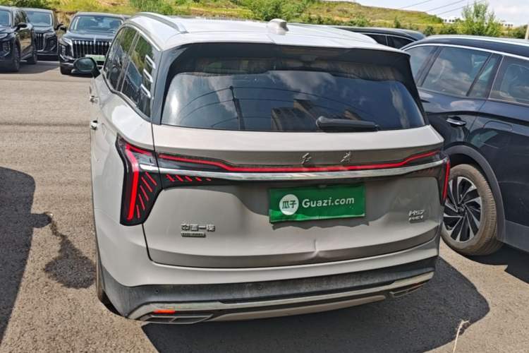 Used Hongqi HS7 PHEV 2024 2.0T PHEV Four-Wheel-Drive Flagship Edition 6 Seats Rear