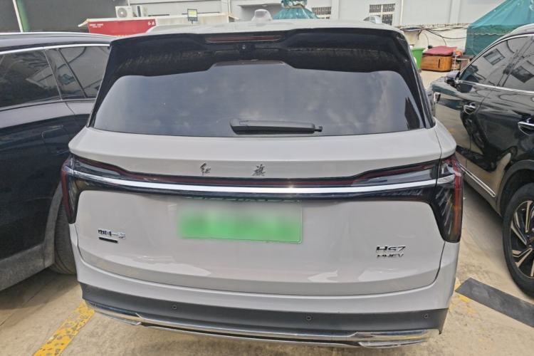 Used Hongqi HS7 PHEV 2024 2.0T PHEV Four-Wheel-Drive Flagship Edition 6 Seats Rear