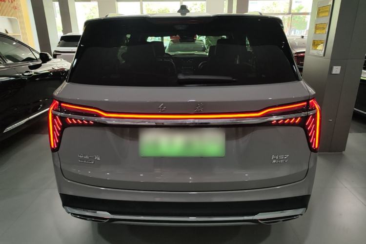 Used Hongqi HS7 PHEV 2024 2.0T PHEV Four-Wheel-Drive Flagship Edition 6 Seats Rear