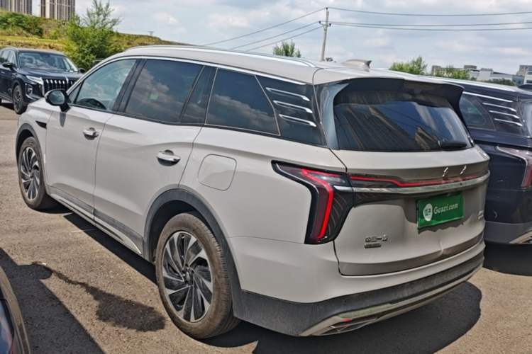 Used Hongqi HS7 PHEV 2024 2.0T PHEV Four-Wheel-Drive Flagship Edition 6 Seats Rear Left 45 Deg